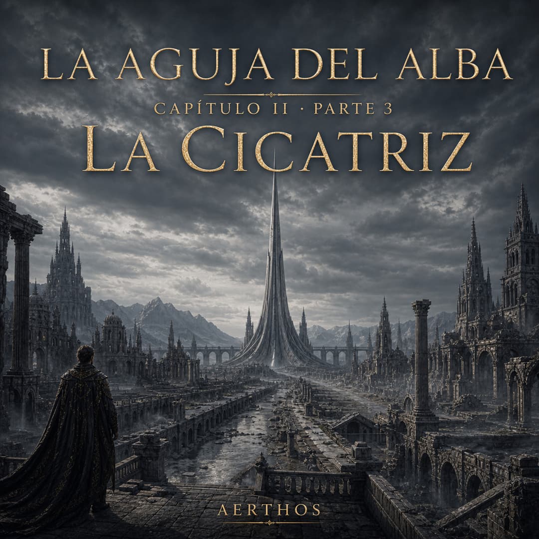 Capítulo II: La Aguja del Alba — Parte 3: La cicatriz — arte del episodio