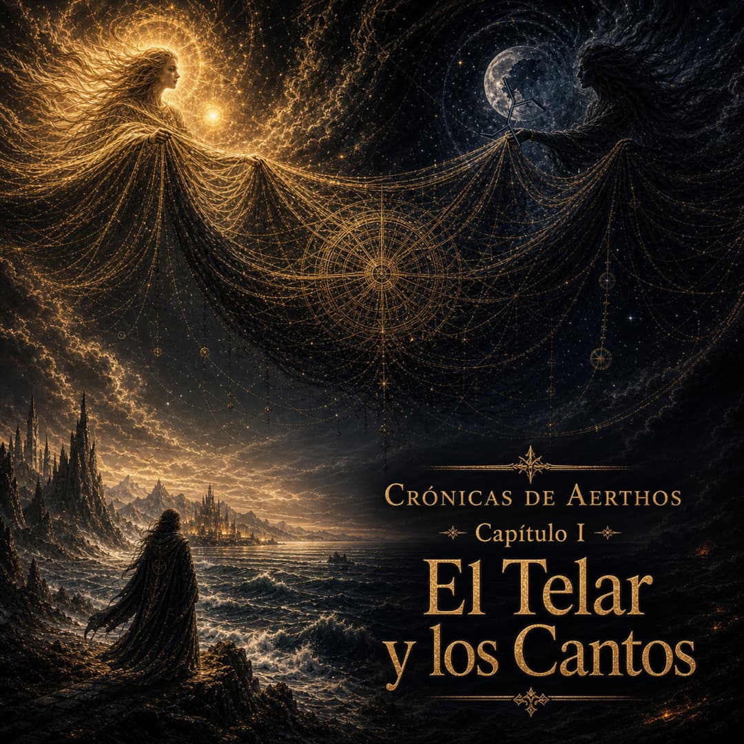 Cosmogonía I — El Telar y los Cantos — arte del episodio
