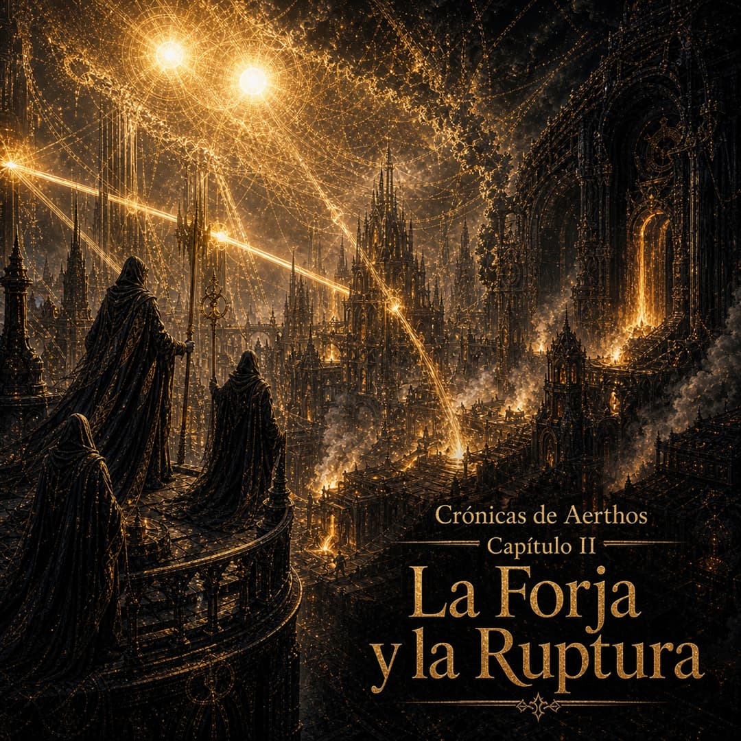 Cosmogonía II — La Forja y la Ruptura — arte del episodio