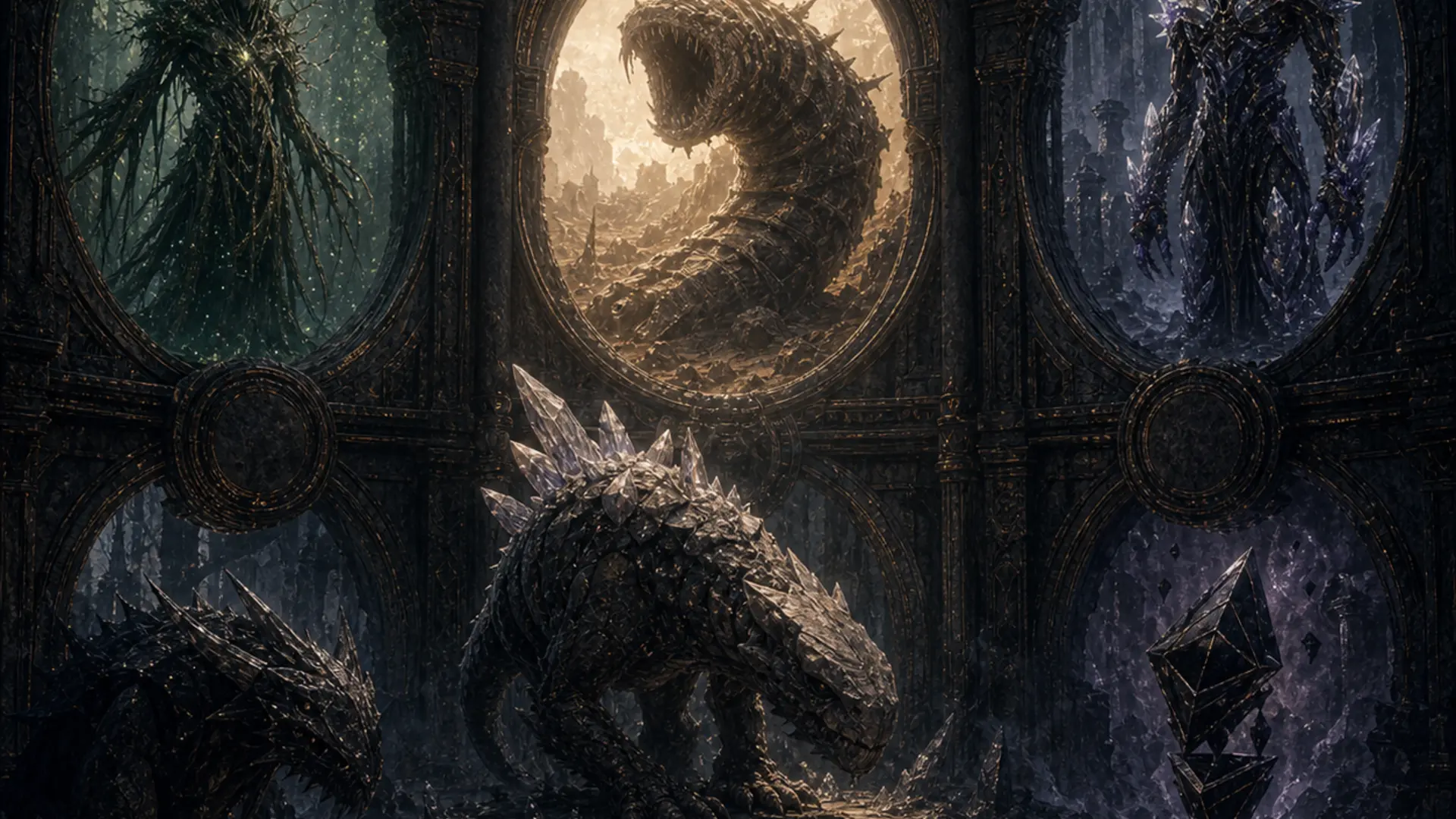 Bestiario de Aerthos: criaturas del Tapiz tejido.