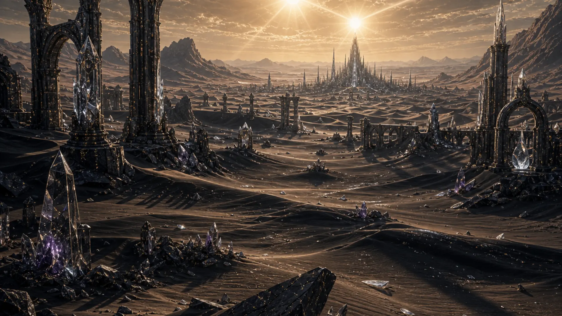 Crkds, los desiertos blancos sobre el Imperio Solar enterrado.