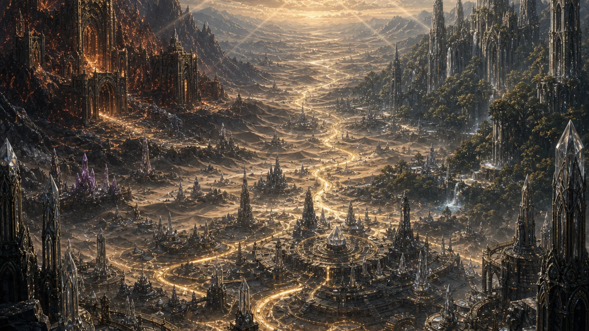 La Edad de la Forja: Syl'theri, Khaz'A'Gor, Aethelgard.